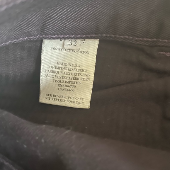 Vince straight leg jeans in plum - Picture 3 of 6